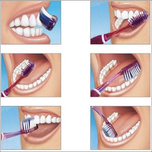 روش صحیح مسواک زدن دندان‌ها